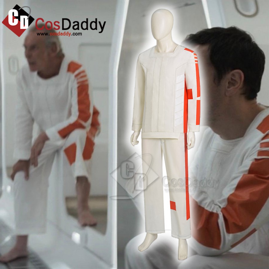 Star Wars Cassian Andor Prison Uniform Cosplay Costume Halloween